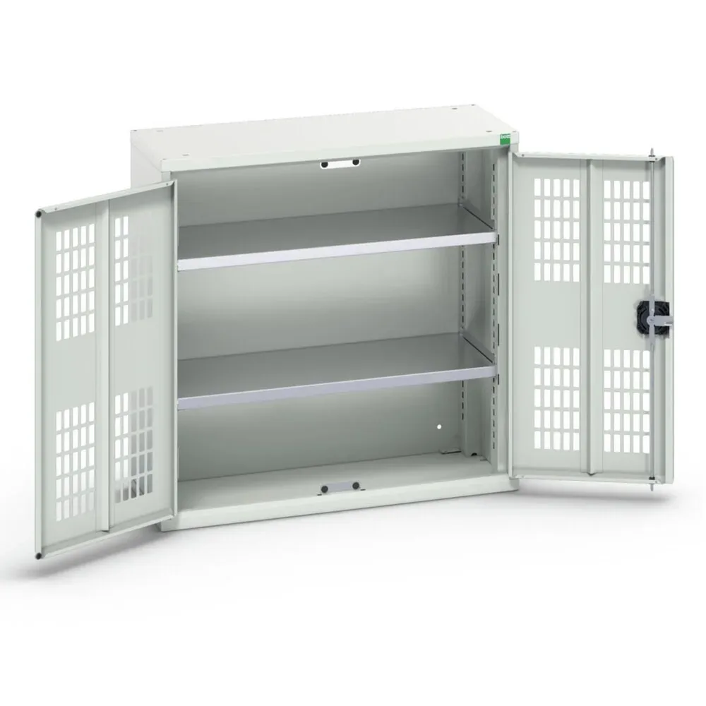 bott verso Flügeltürschrank mit Belüftung, mit 2 Fachböden, BxTxH: 800 x 350 x 800 mm