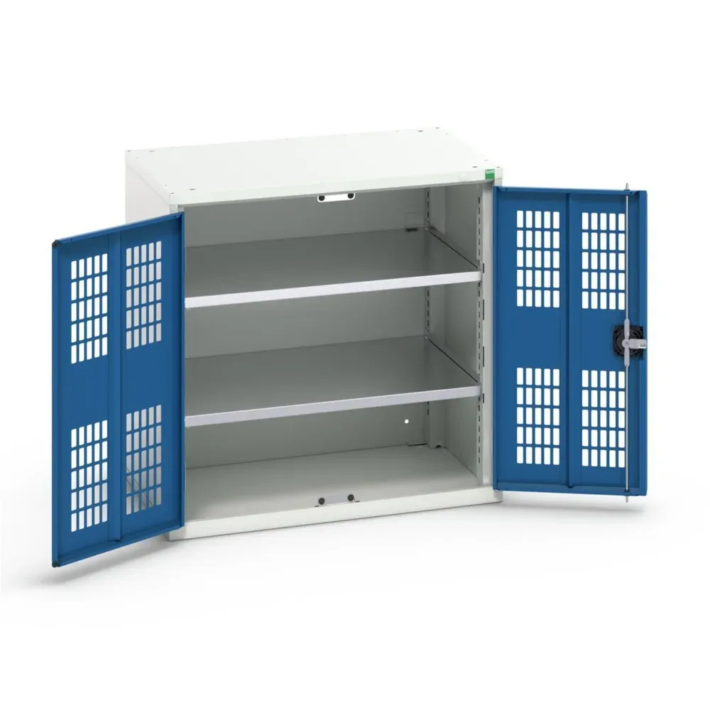bott verso Flügeltürschrank mit Belüftung, mit 2 Fachböden, BxTxH: 800 x 550 x 800 mm