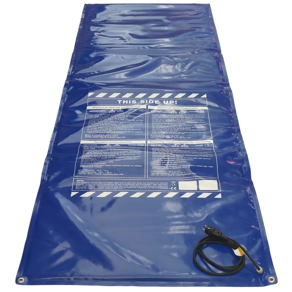 Kuhlmann Auftaumatte, LxB 3.000 x 1.000 mm, 230 V, 1.050 W, mit Schuko-Stecker