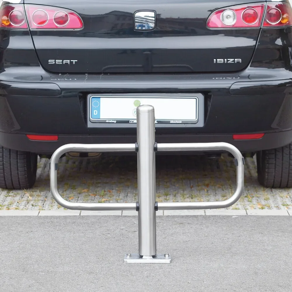 URBANUS Kipp-Sperrbügel Edelstahl, abschliessbar, Höhe 630 mm