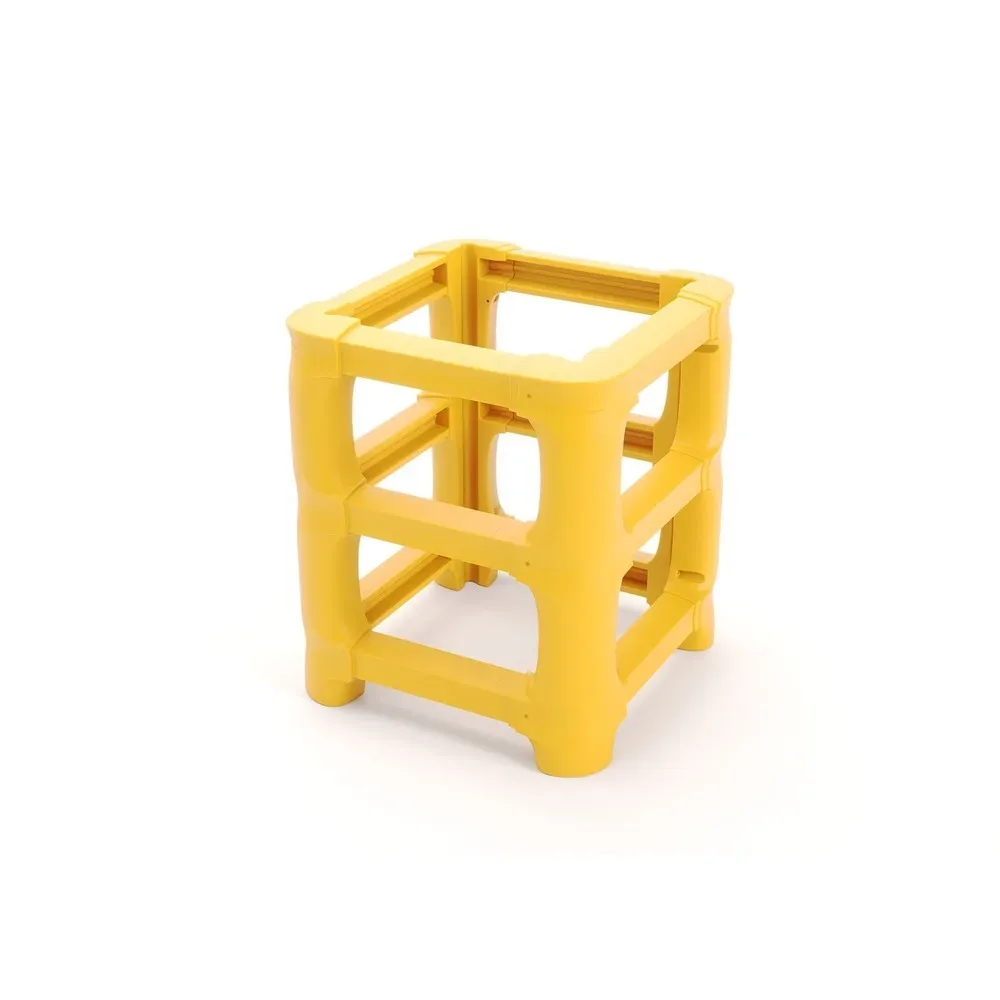 BOPLAN® Säulen-Anfahrschutz CP Universal, zuschneidbar, Höhe 1.100 mm, für Säulenmasse (BxT) 700 x 700 mm