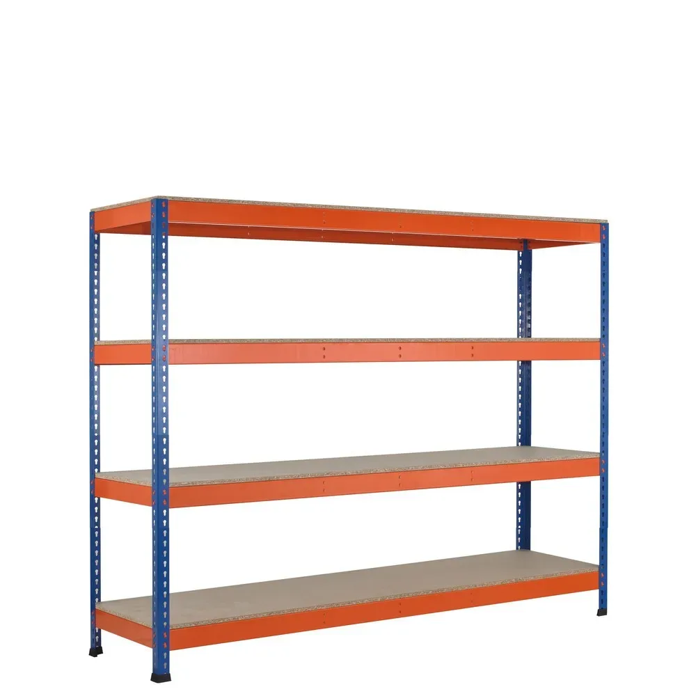SCHULTE Weitspannregal, mit Spanplatten, GF, HxBxT 1.981 x 2.146 x 926 mm
