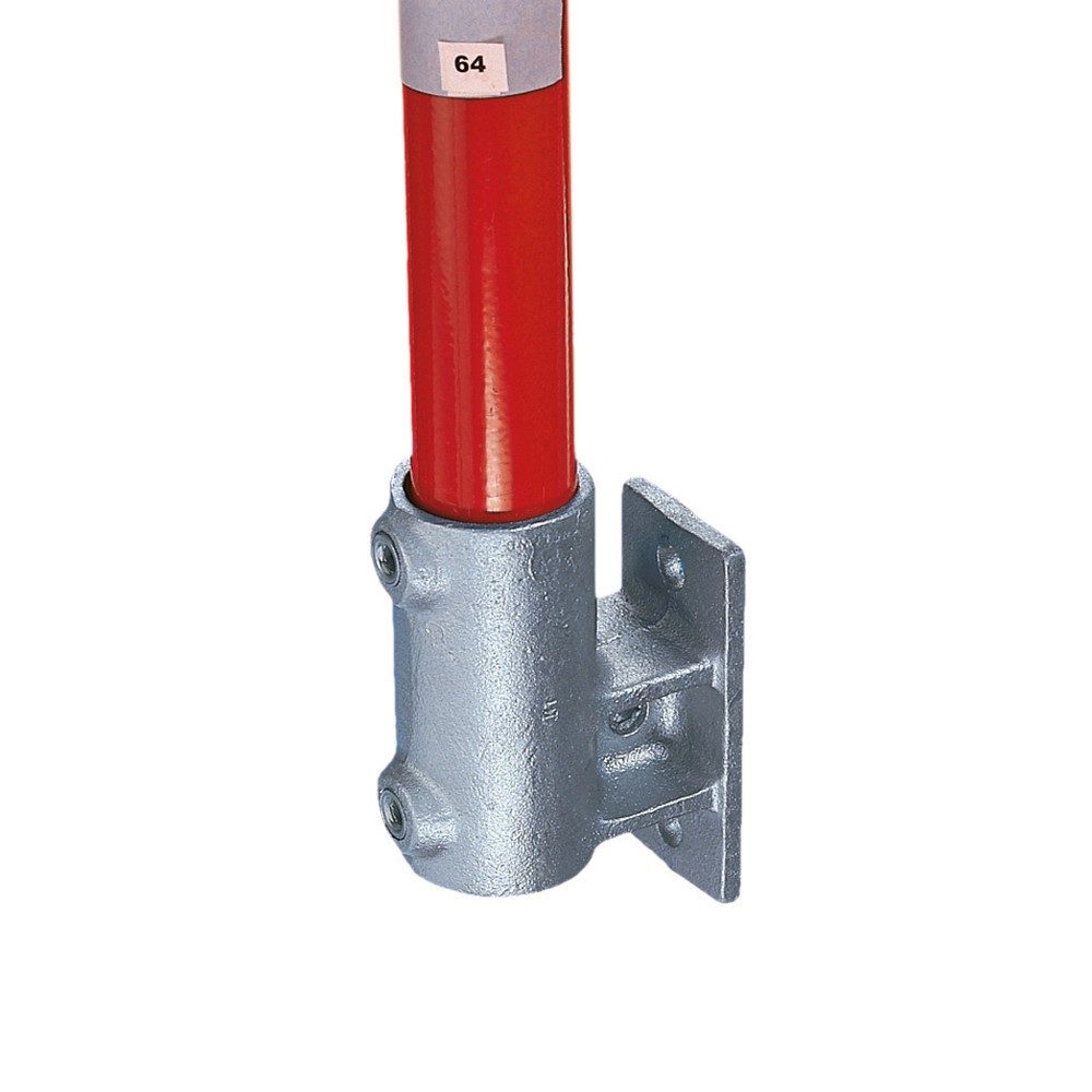 Wandbefestigung mit Abstandhalter, Aussen-Ø Rohr 33,7 mm