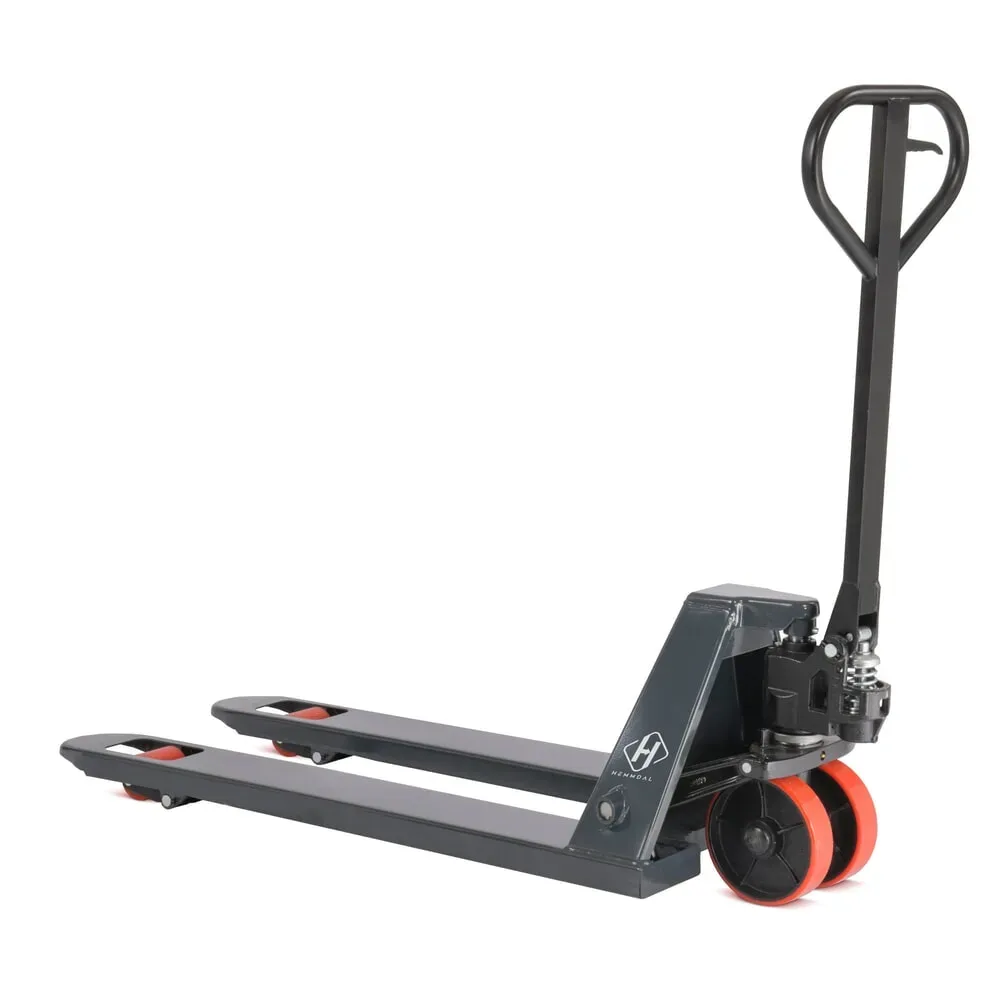 Handhubwagen HEMMDAL PTM 2.5, Tragfähigkeit 2.500 kg, Gabellänge 1.150 mm, Polyurethan, Einfachrolle