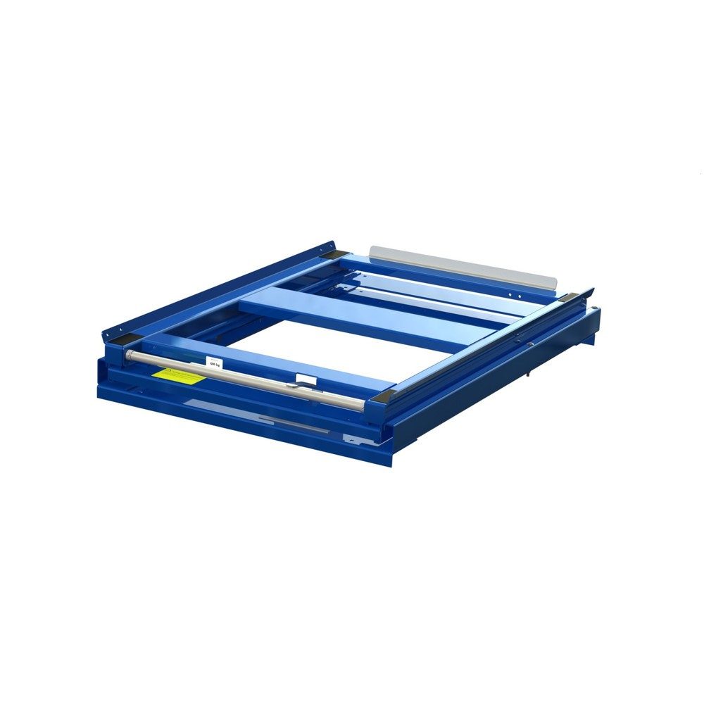 Schwerlast-Palettenauszug, Tragkraft 600 kg, 100 % Auszugstiefe