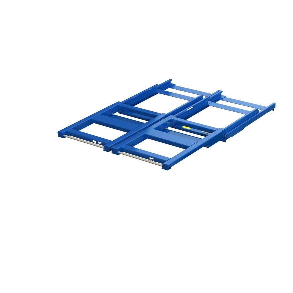 XL-Palettenauszug, Tragkraft 1.600 kg, 100 % Auszugstiefe, BxT 1.700 x 1.200 mm