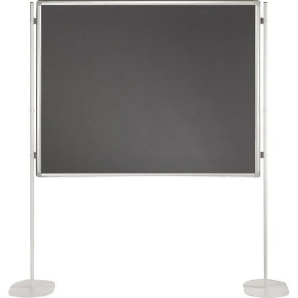 FRANKEN Filztafel Premium, HxB 1.800 x 1.200 mm, grau