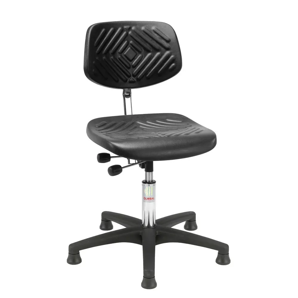 Global Stole A/S Arbeitsdrehstuhl Prestige, Sitzhöhe 430-560 mm, Bodengleiter, Kunststoffbasis