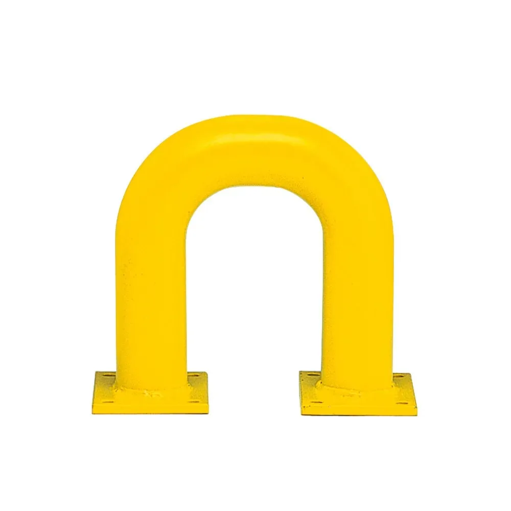 MORAVIA Rammschutzbügel, Aussenbereich, HxL 350 x 375 mm, Ø 76 mm