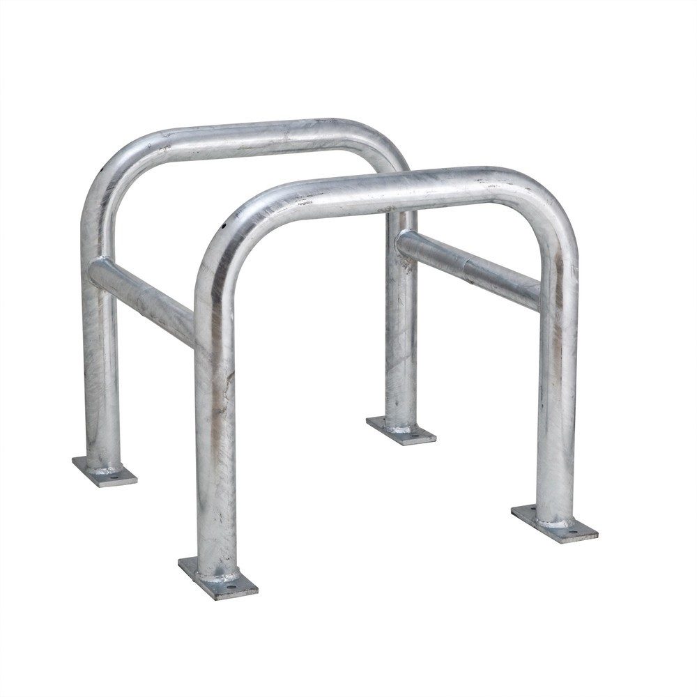 Rammschutz für Pfosten, verzinkt, HxBxT 600 x 620 x 620 mm Moravia