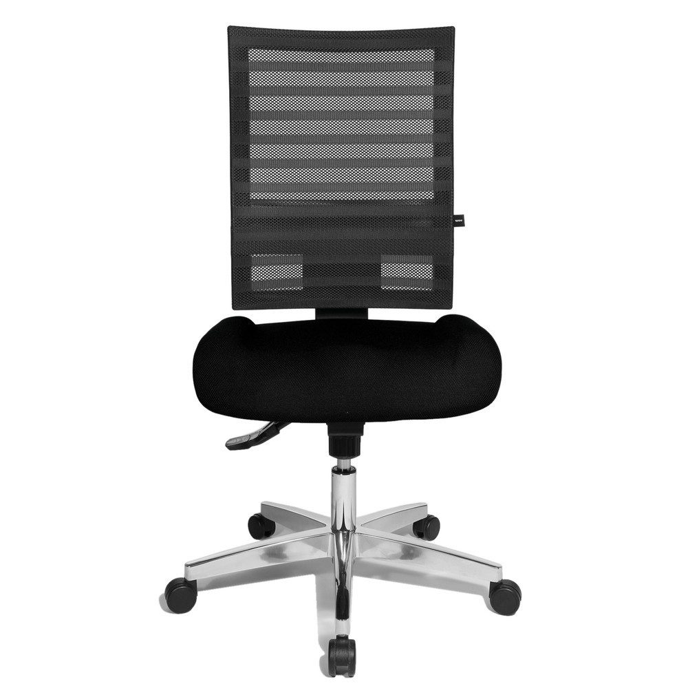 Topstar® Bürodrehstuhl P91-NET, Netzrücken schwarz, Sitz schwarz