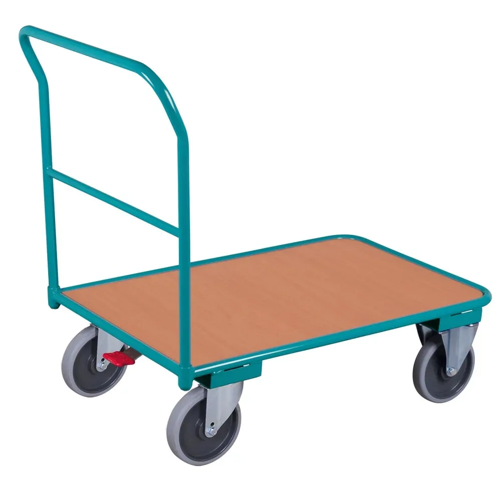 Magazinwagen Ameise®, TK 400 kg, Ladefläche BxT 700 x 1.200 mm, mit Zentralbremse