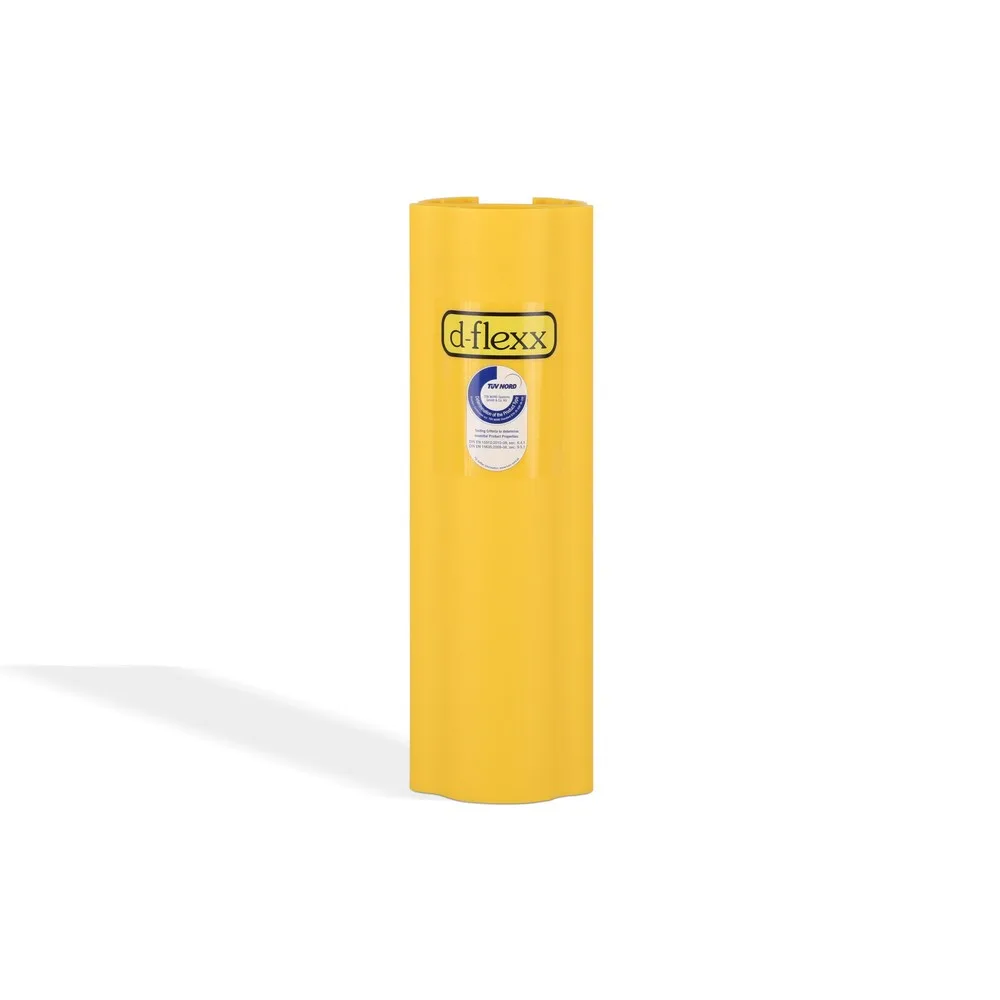Dancop d-flexx Anfahrschutz für Regale Alfa, aus Kunststoff, Innenmass HxB 400 x 75-99 mm