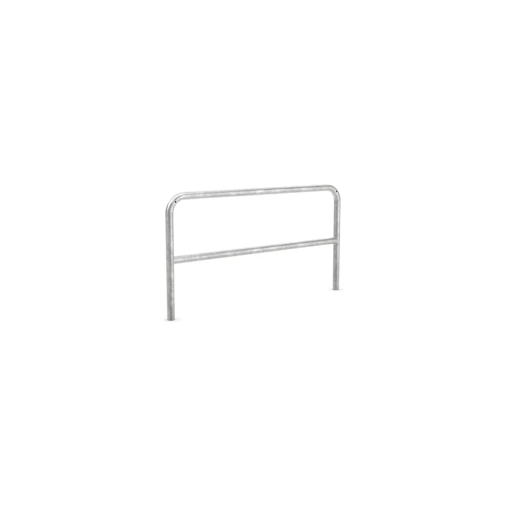 wsm® Anlehnbügel mit Knierohr, zum Einbetonieren, Länge 1.500 mm