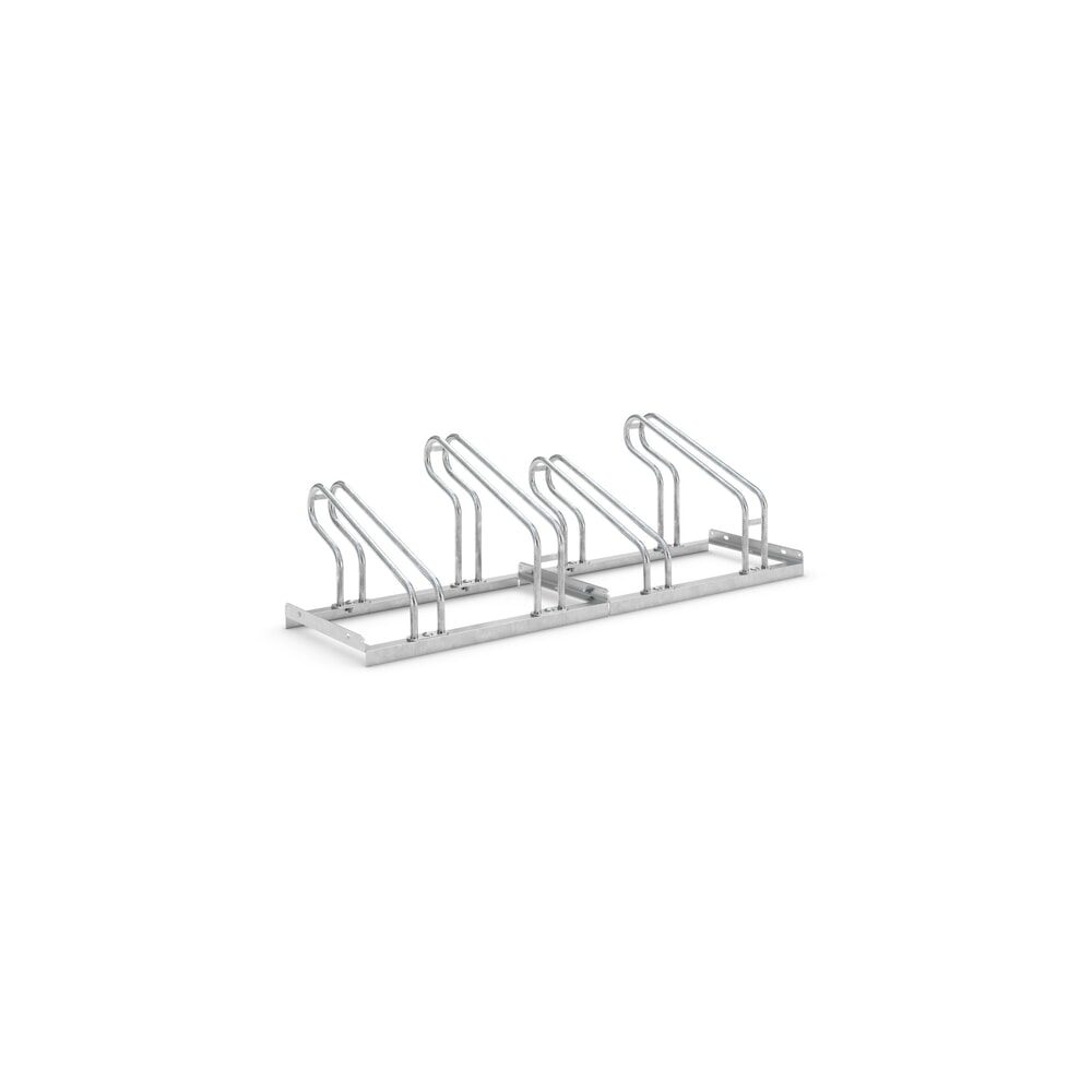wsm® Bügelparker, 1-seitig, 4 Stellplätze, verzinkt