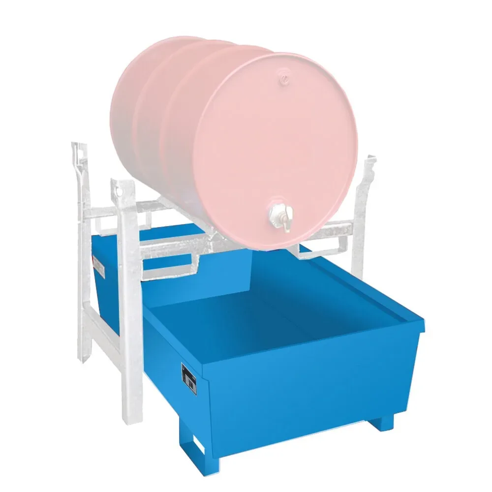 Bauer® Fassregal-Auffangwanne FRA-1, lackiert, Lichtblau