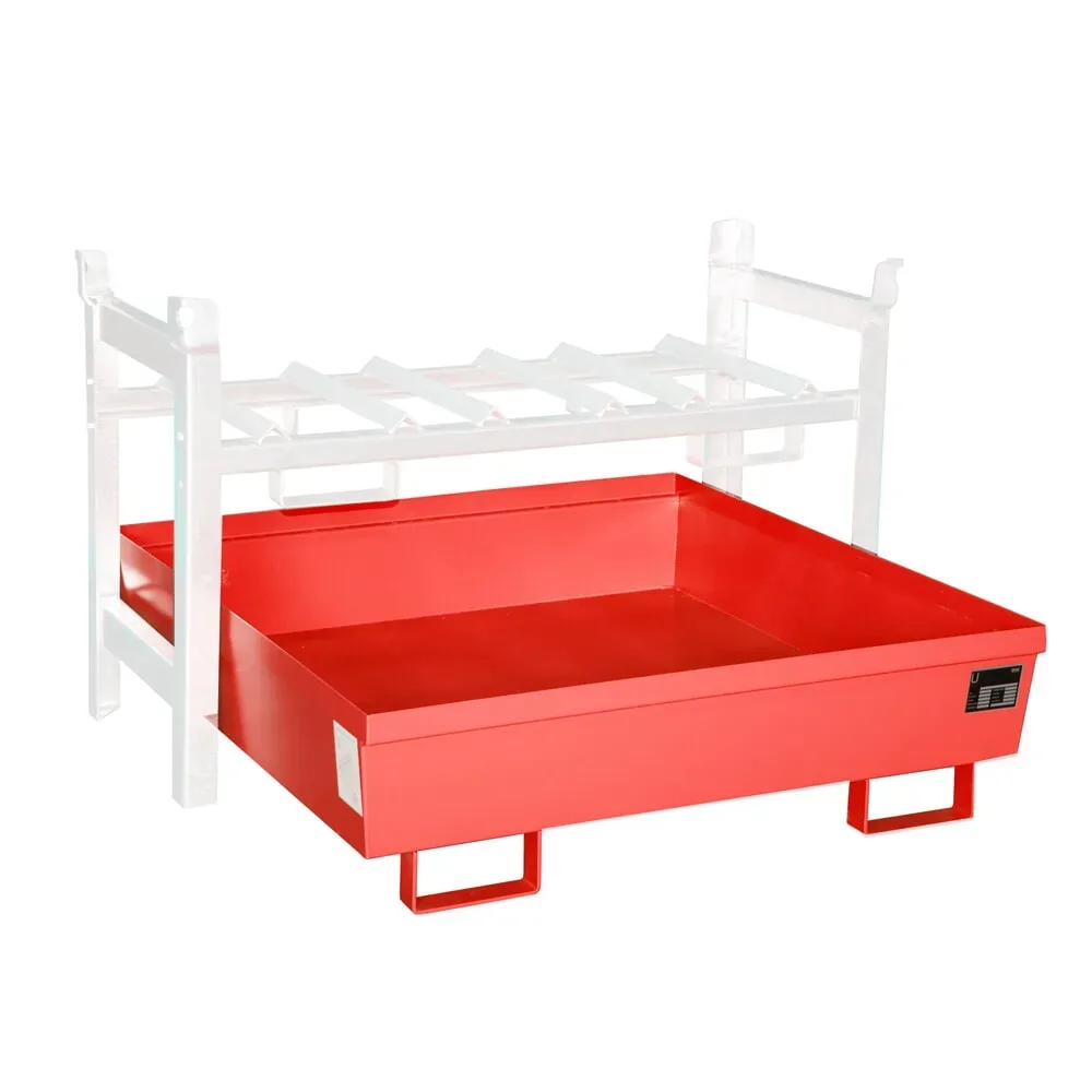 Bauer® Fassregal-Auffangwanne FRA-3, lackiert, Feuerrot