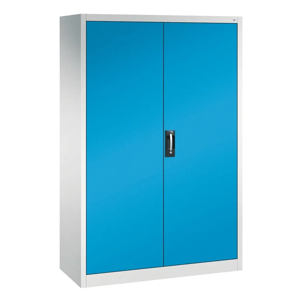 C+P Werkzeugschrank, Schubladen 4x174 mm, 6 Böden, Breite 1.200 mm, lichtgrau, lichtblau