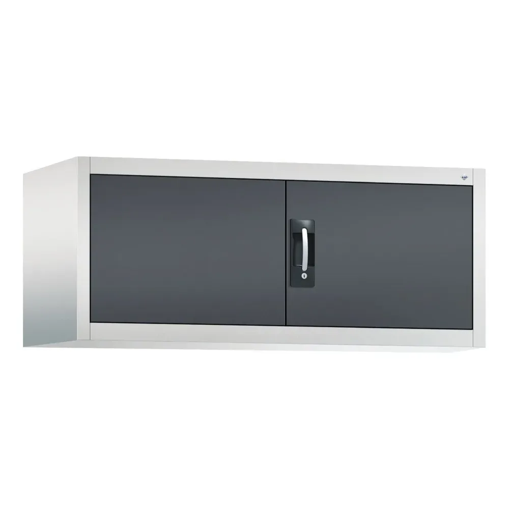 C+P Beistellschrank, HxBxT 500 x 1.200 x 500 mm, lichtgrau, schwarzgrau