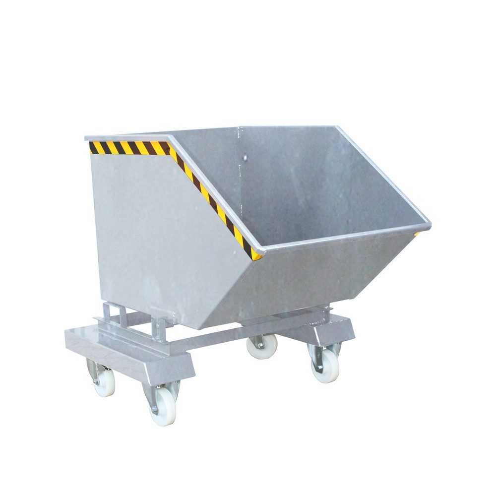 Eichinger® Kastenwagen mit Rollen und Einfahrtaschen, 300 kg, 200 Liter, feuerverzinkt