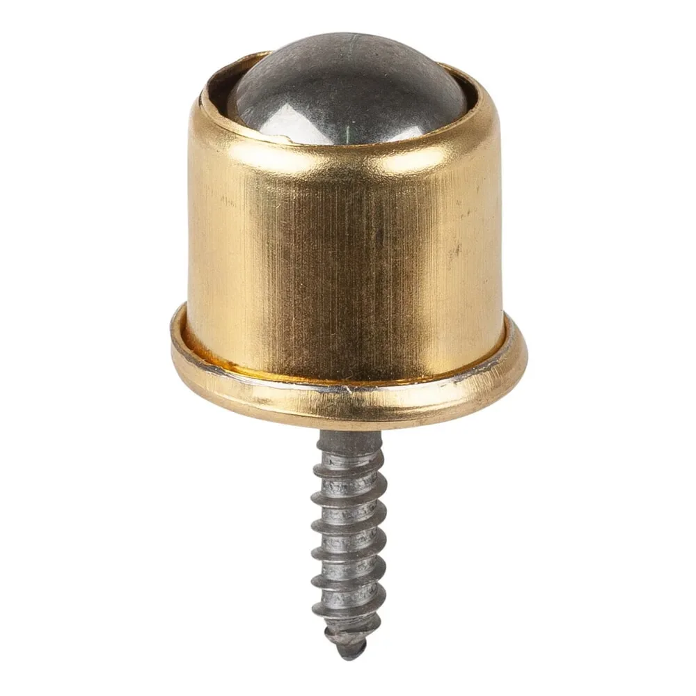 BS ROLLEN Kugelrolle mit Gewindestift, Stahl, Ø 24 mm, TK 18 kg