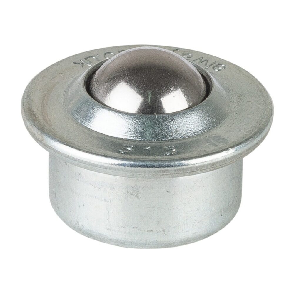 BS ROLLEN Kugelrolle, Stahl, Ø 15 mm, TK 37 kg