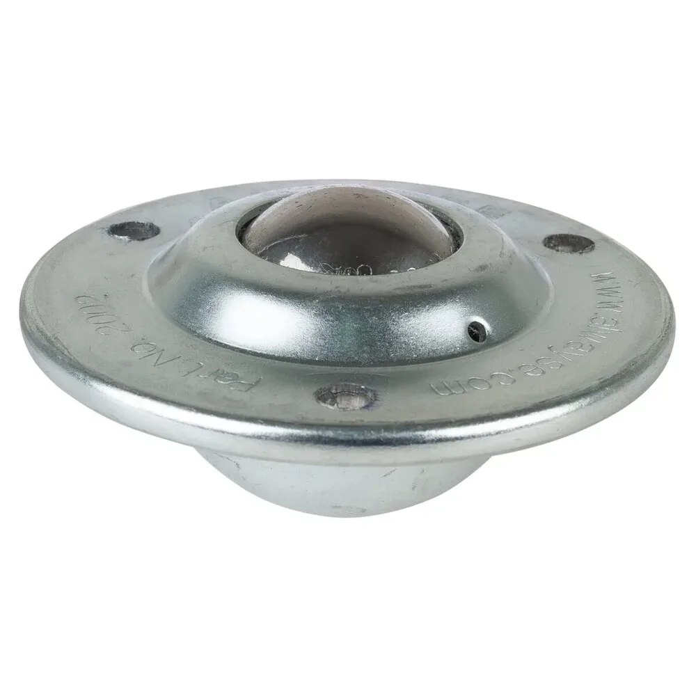BS ROLLEN Kugelrolle mit Befestigungsbohrung, Stahl, Ø 40 mm, TK 110 kg