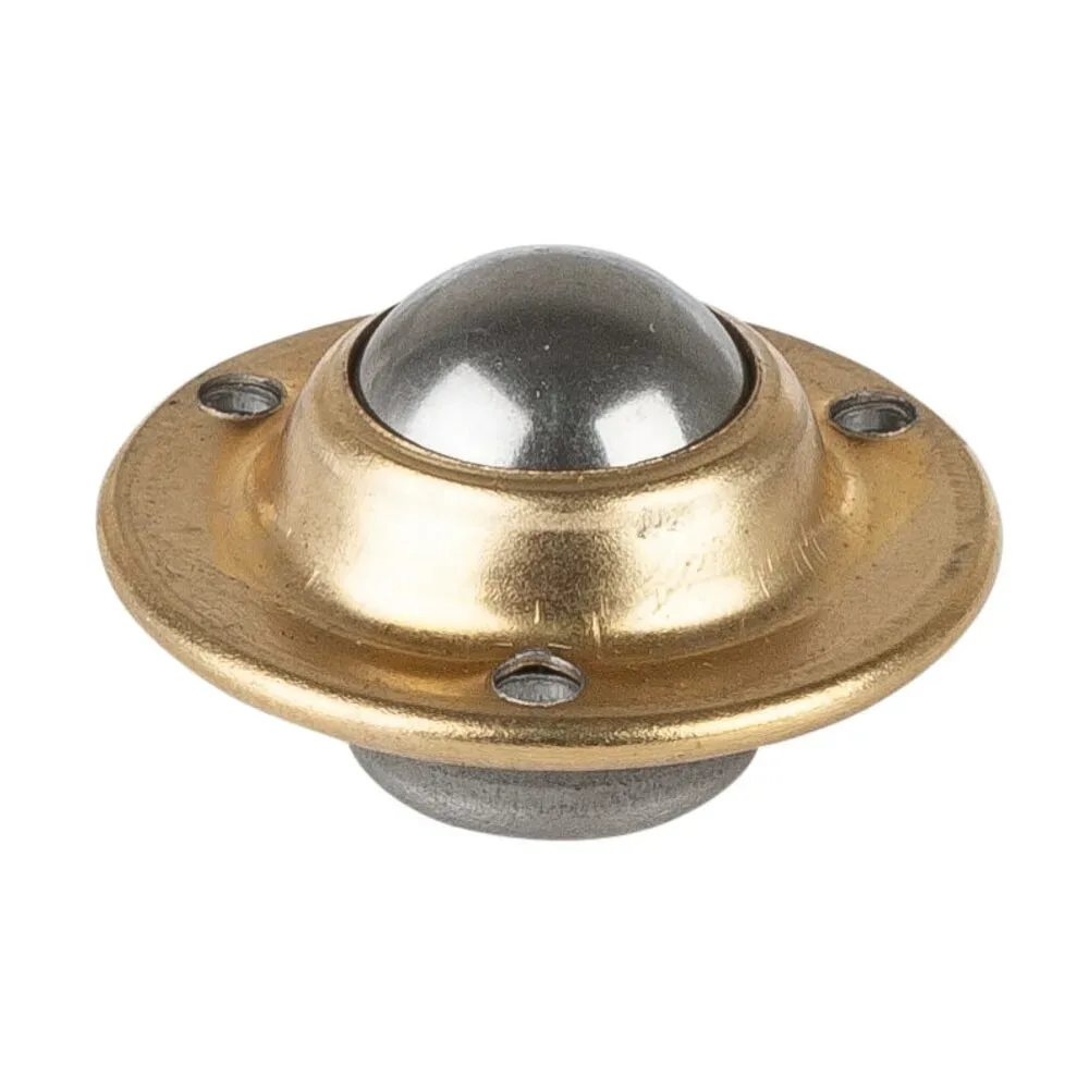 BS ROLLEN Kugelrolle, Stahl, verzinkt, Ø 13 mm, Tragkraft 15 kg