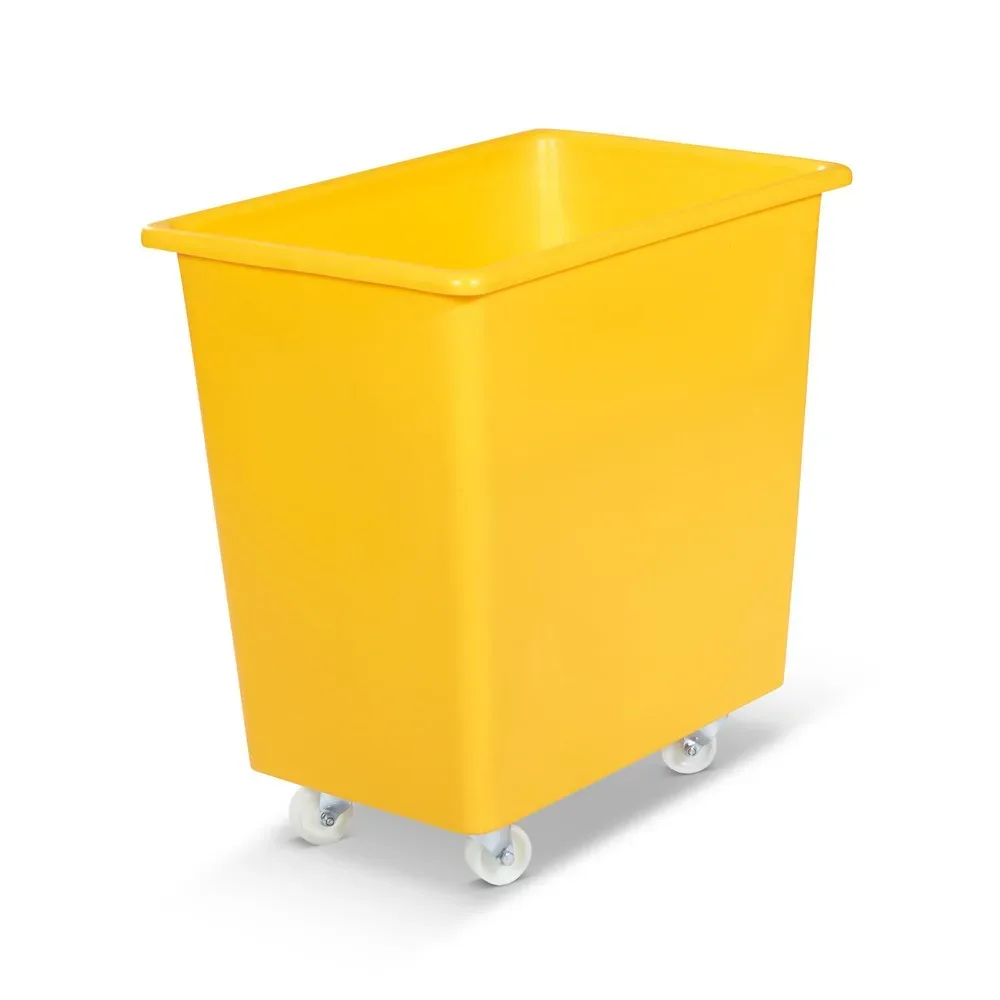 Rollbehälter HEMMDAL, BxT 660 x 432 mm, gelb