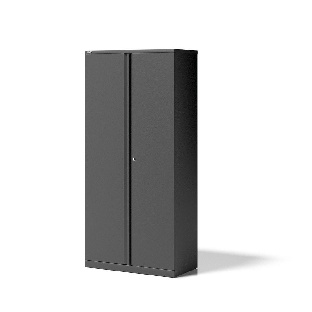 BISLEY Flügeltürenschrank Essentials, 5 OH, Breite 914 mm, anthrazit