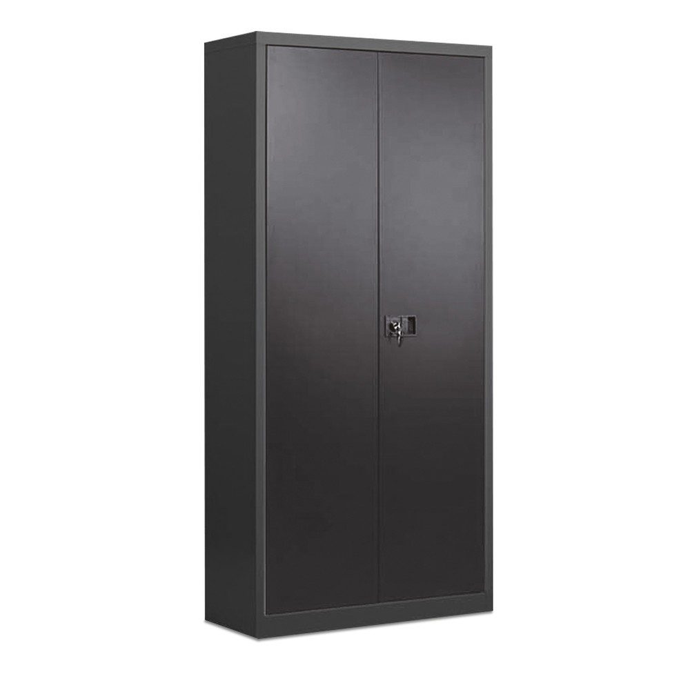 Bisley Flügeltürenschrank Universal Schwarz 914 x 400 x 1.806 mm