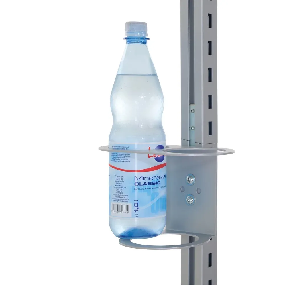 Rocholz Getränkehalter für Flaschen System Flex, zwei Anbaumöglichkeiten
