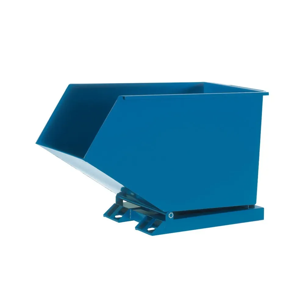 fetra® Muldenkipper ohne Rollen, Volumen 0,6 m³