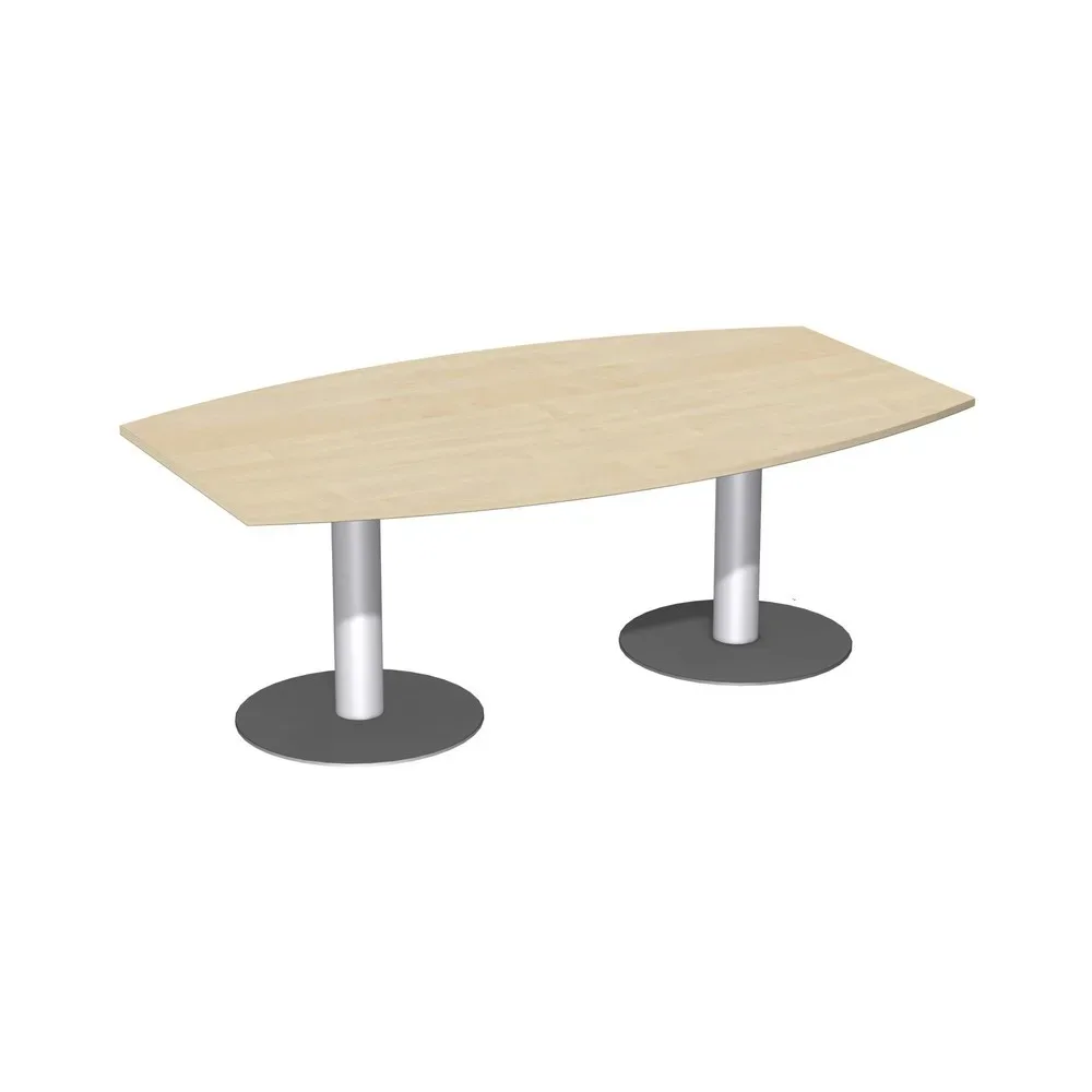 Konferenztisch, B 2000 mm, Ahorn