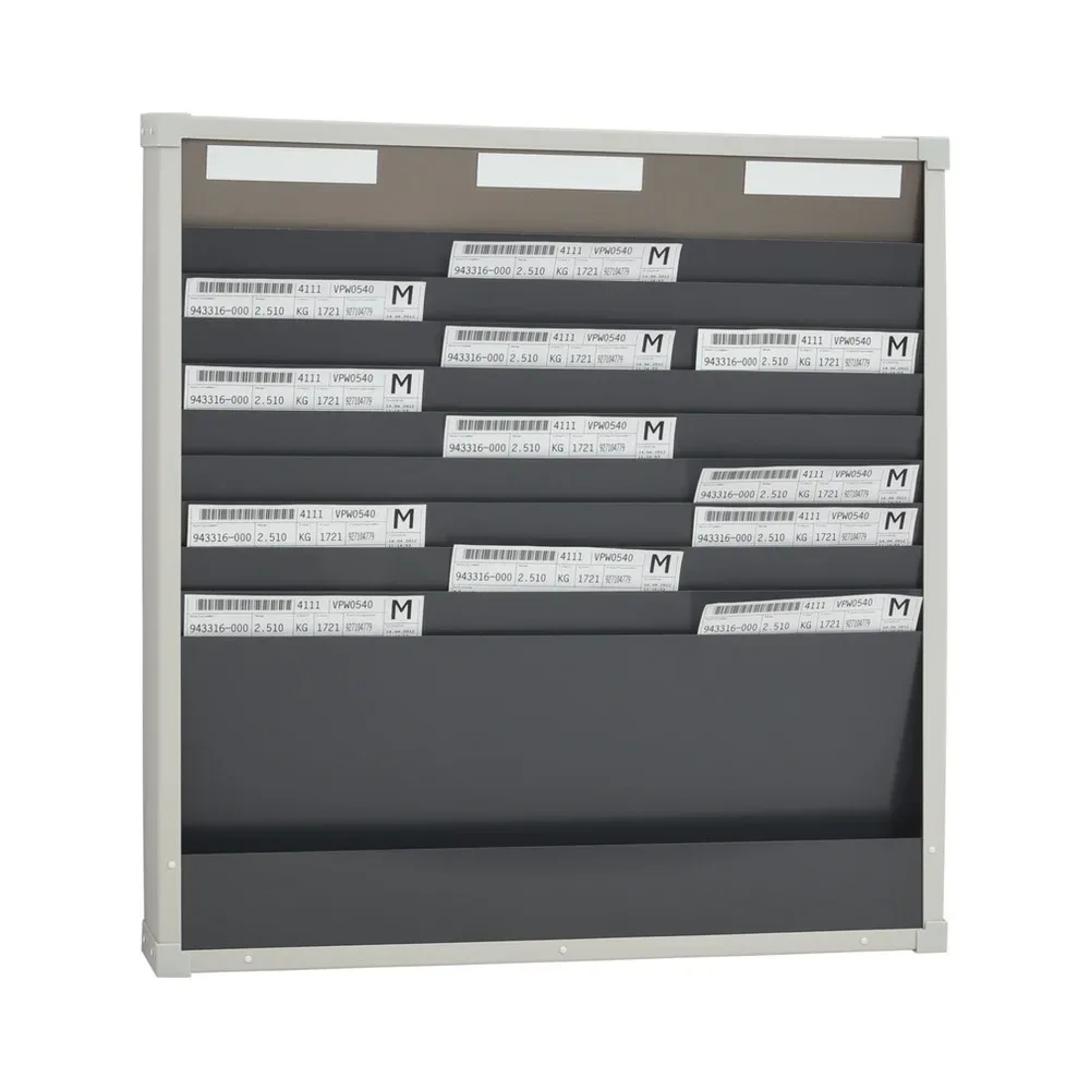Karten-Sortiertafeln Eichner 9219 Serie, ideal für DIN A4, 3-spaltig, H 750 x B 720 mm