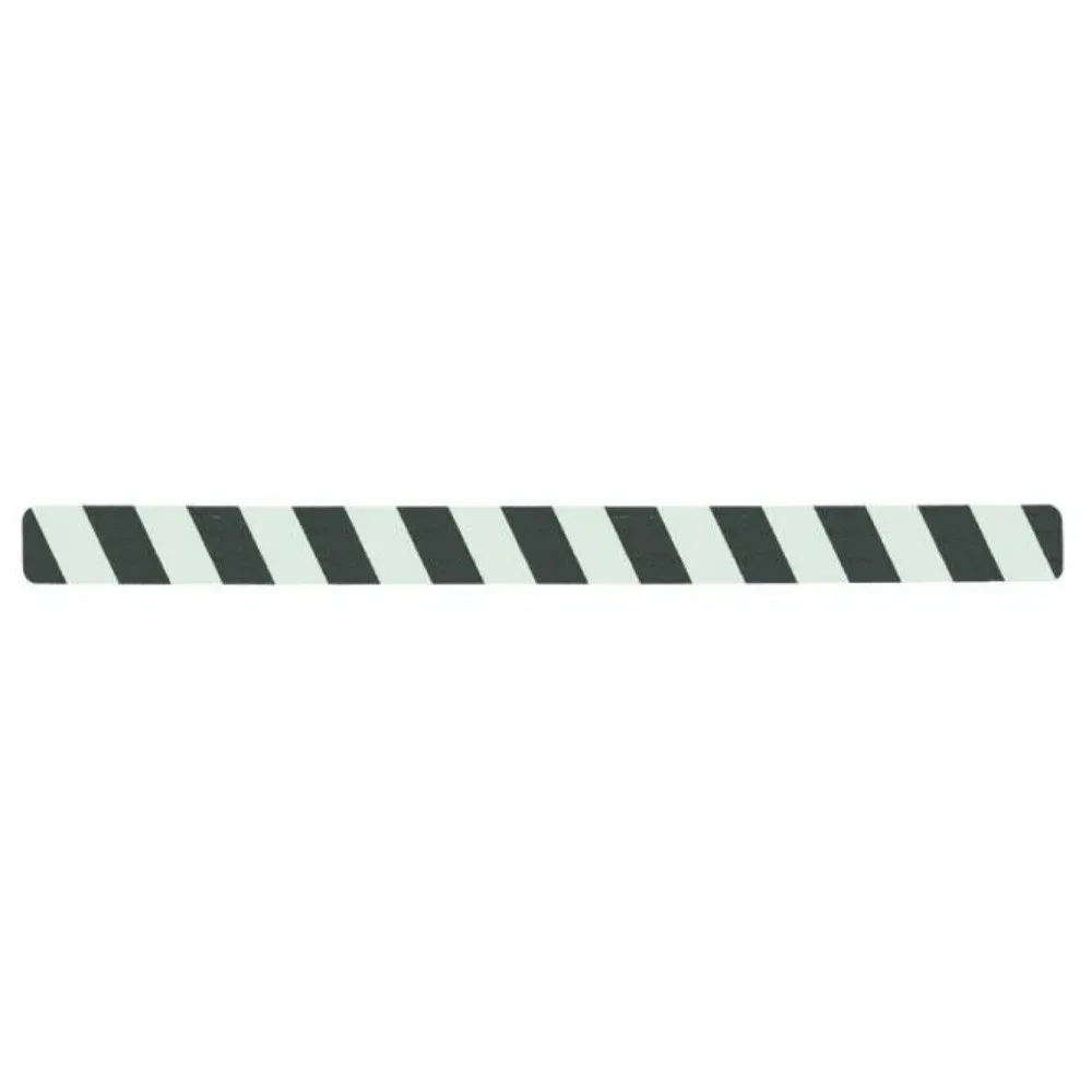 Mehlhose m2-Antirutschbelag? nachleuchtend-schwarz, 10 Stk, LxB 50 x 650 mm