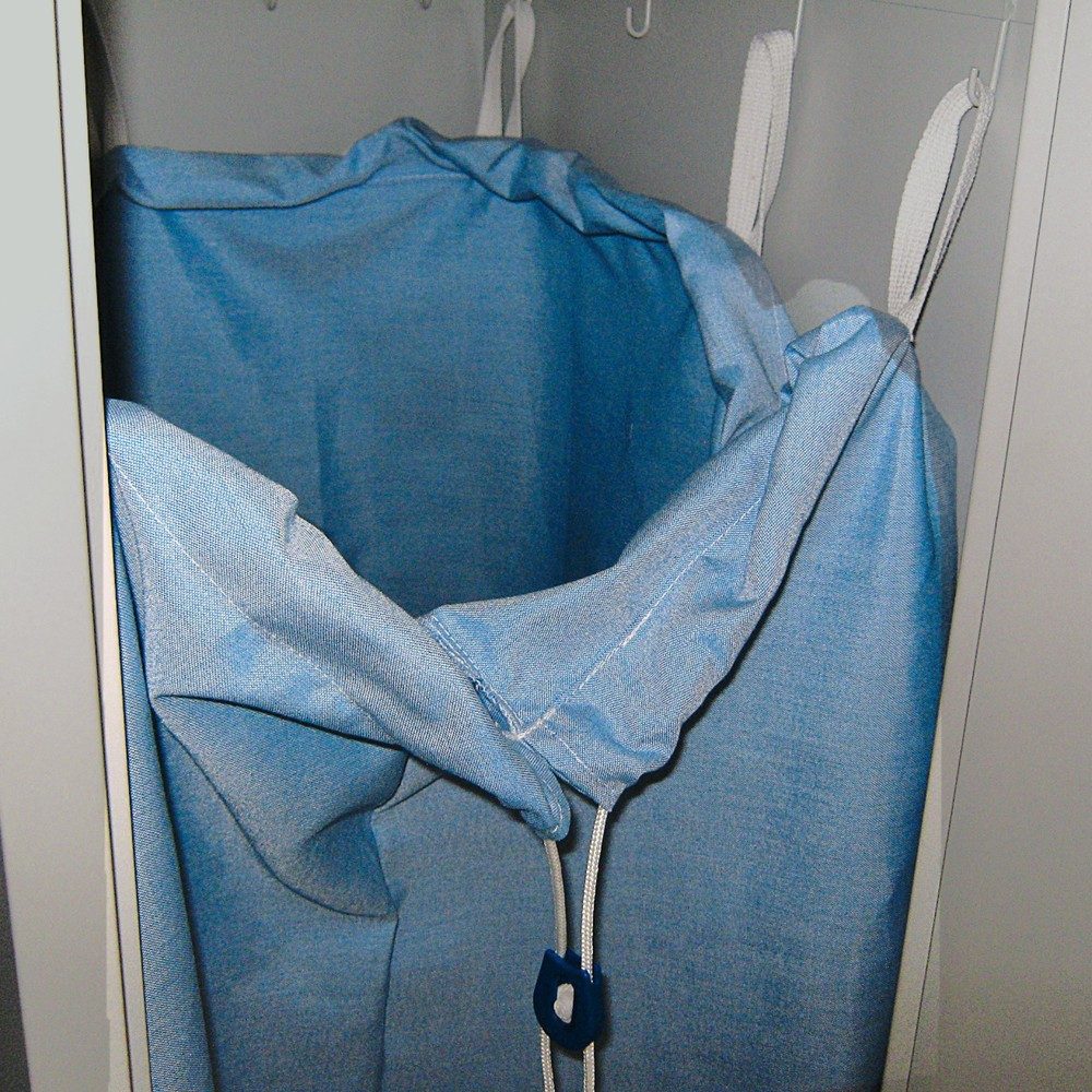Wäschesack für Garderoben- und Schliessfachschränke, HxBxT 1.280 x 400 x 500 mm