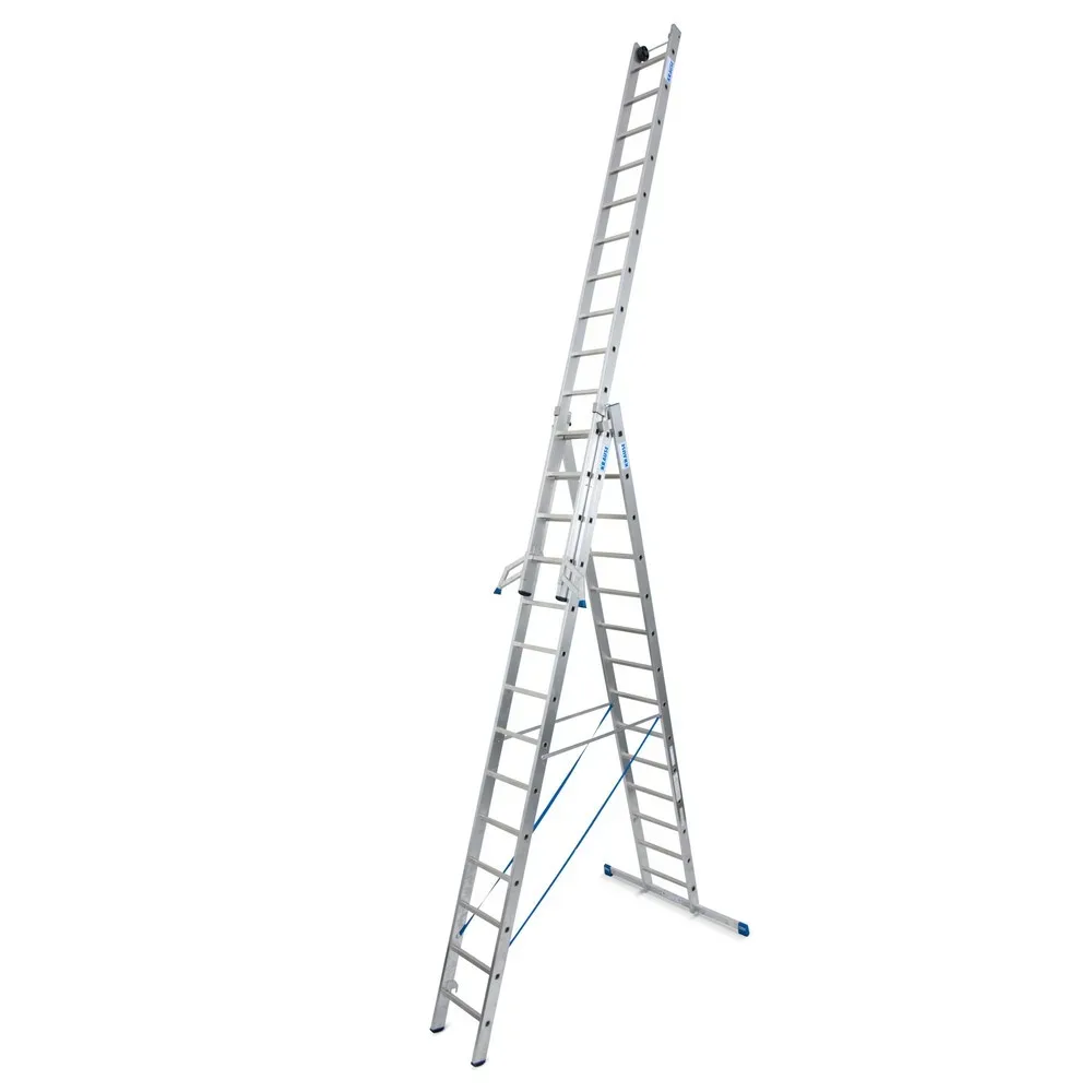 KRAUSE® STABILO Vielzweckleiter, 3-teilig, Gesamtlänge 10,25 m