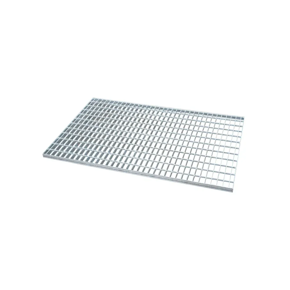 Gitterrost für Bauer® Auffangwanne aus Edelstahl, verzinkt, BxT 1.200 x 800 mm