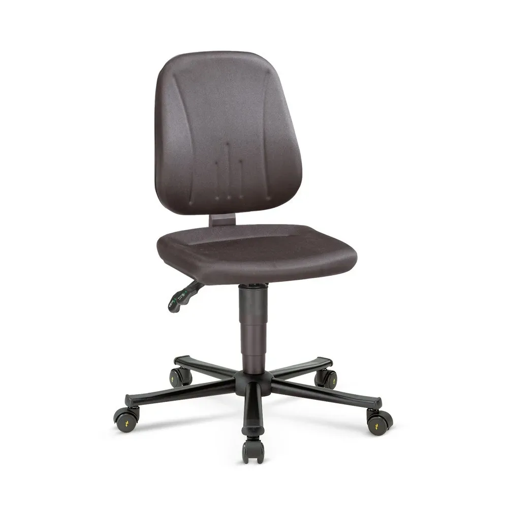 bimos Arbeitsdrehstuhl ESD Unitec, Stoff, mit Rollen, schwarz