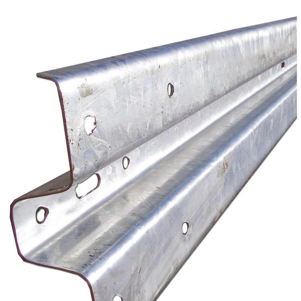 Stahl-Schutzplanke B-Profil, Länge 4.300 mm