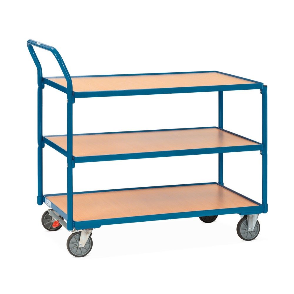 Tischwagen mit 3 Etagen, 1000 x 600 mm