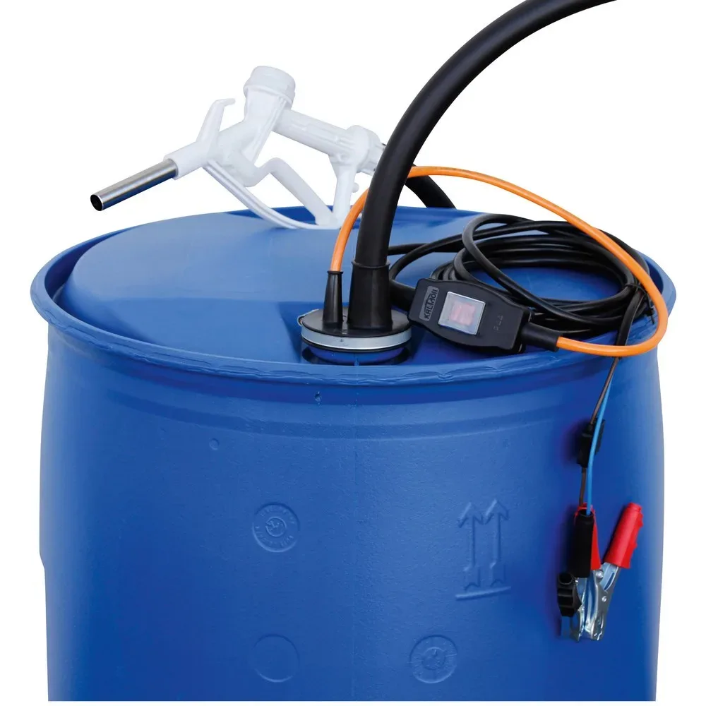 Elektropumpe CEMO CENTRI SP 30, 12V, für AdBlue®, Diesel, Frischwasser und Kühlerfrostschutzmittel, 4m Kabel+Schlauch, Zapfventil