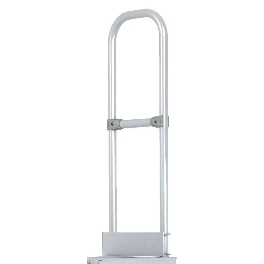 Plattformgeländer für ZARGES Schwerlast-Sicherheitstreppe, Plattformlänge 400 mm