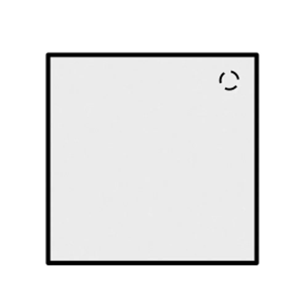 Geramöbel Verkettungsplatte Profi, BxT 800 x 800 mm, Nussbaum