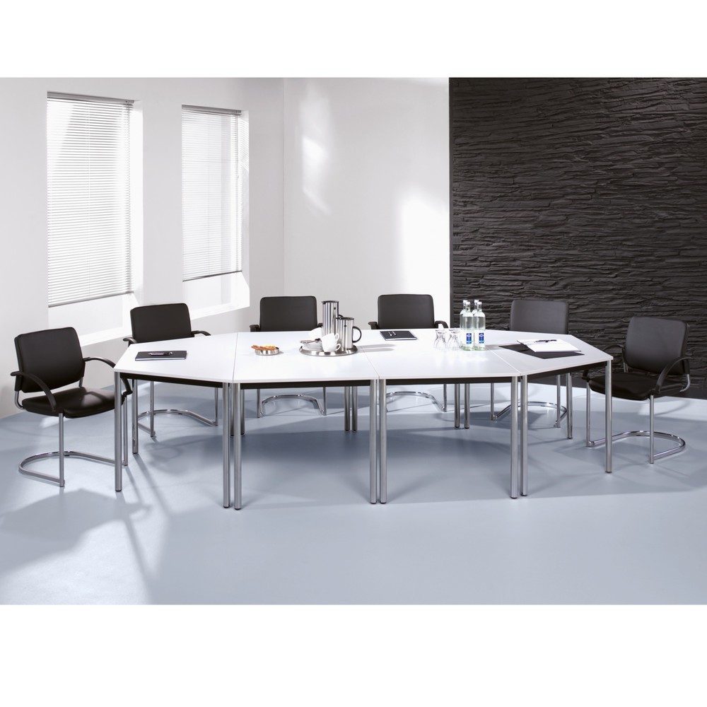 Besprechungstisch Office Braun Holz 160 cm - Farbe: buche - Material: Holzwerkstoff - Besprechungstisch