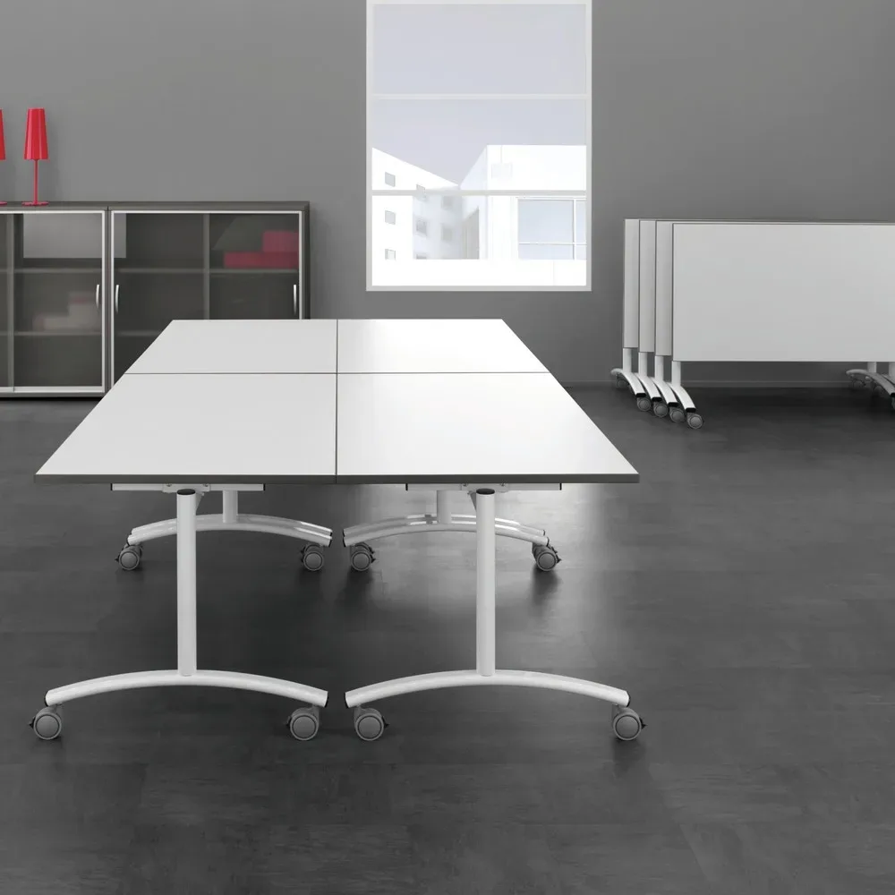 Geramöbel Klapptisch auf Rollen, BxT 1.600 x 800 mm, Buche