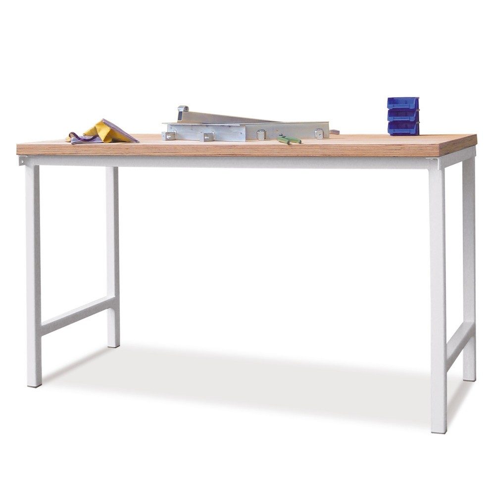 PAVOY Werktisch, HxBxT 900 x 1.500 x 700 mm, enzianblau