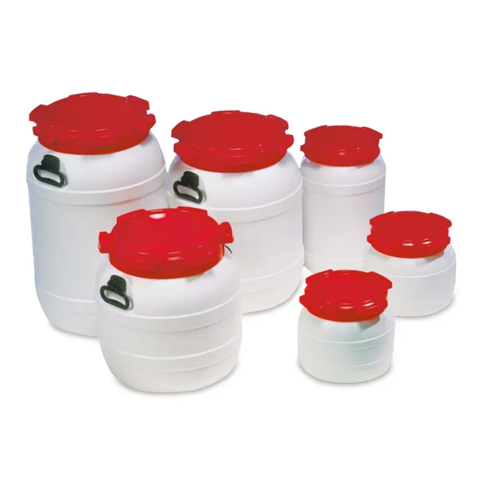 Weithalsfass aus PE, 15 Liter