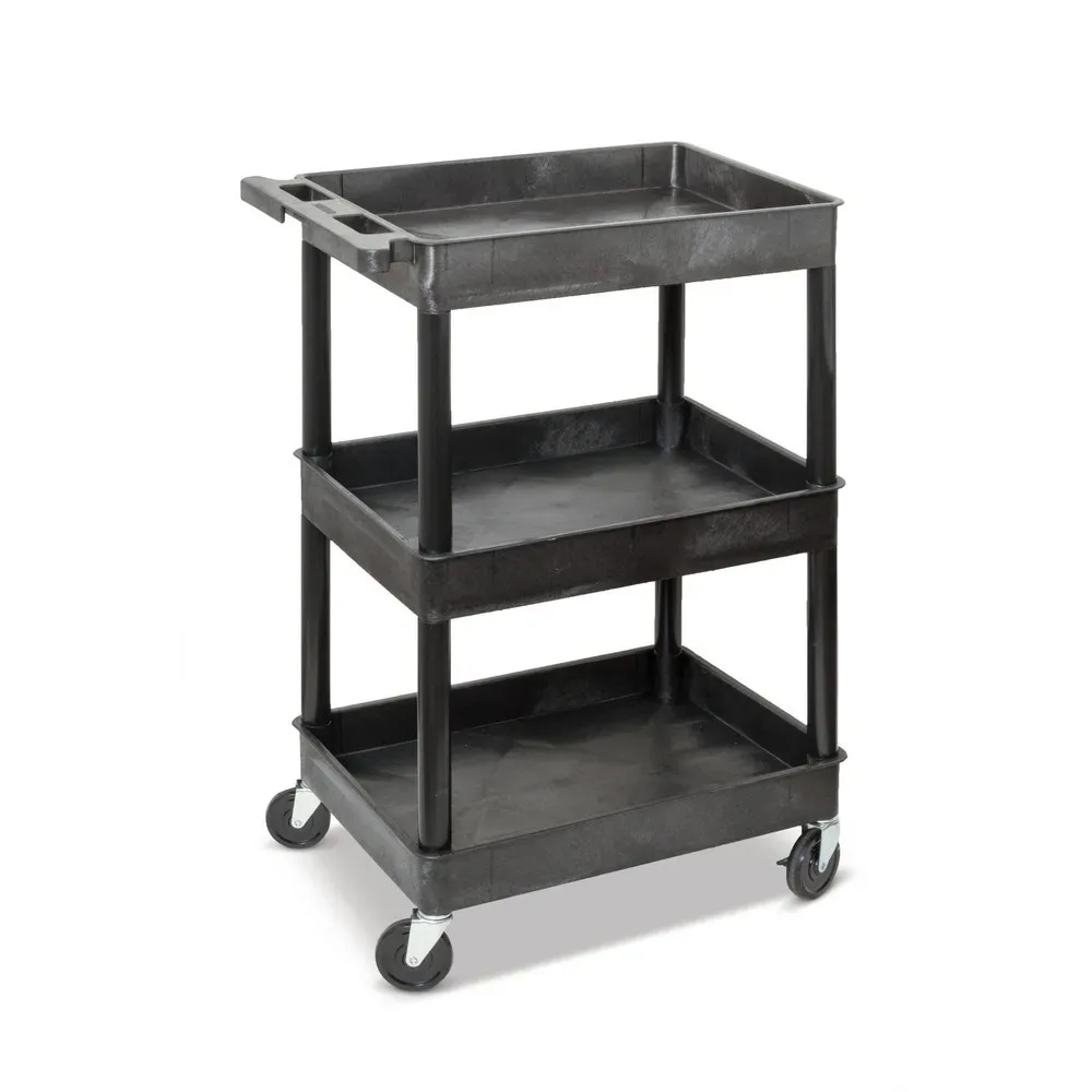SECO SESTC111-G Kunststoffwagen Feststeller Polyethylen Traglast (max.): 150 kg Grau